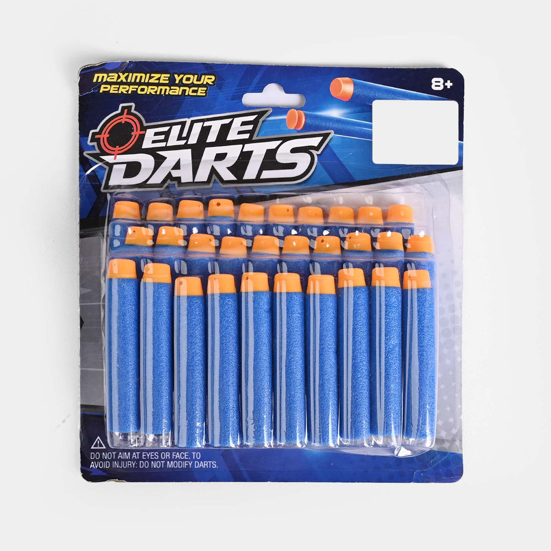 Elite Darts Refill Pack (Foam Toy Blaster Darts) 30Pcs