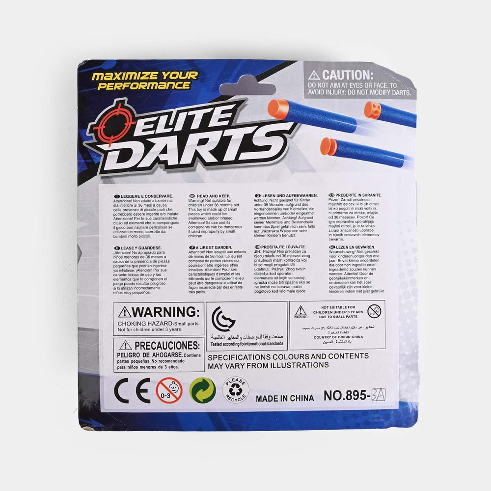 Elite Darts Refill Pack (Foam Toy Blaster Darts) 30Pcs