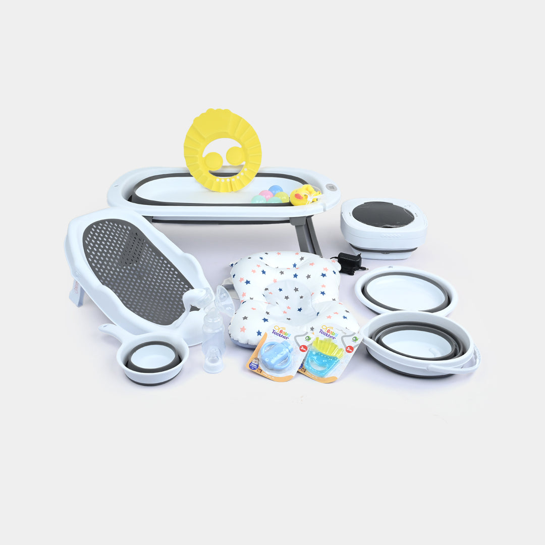10-in-1 Smart Foldable Baby Bath Set