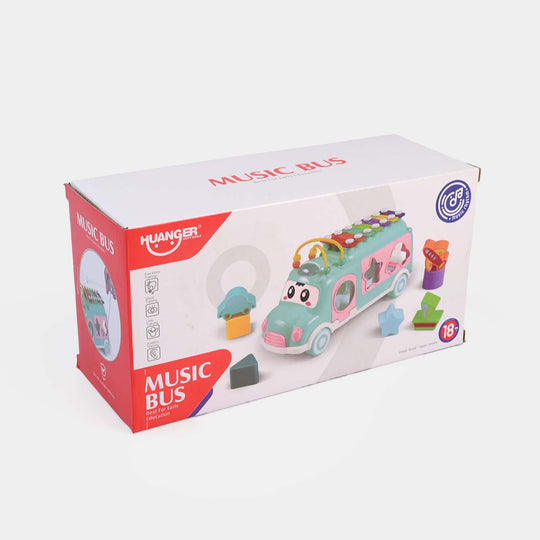 Musical Xylophone Bus with Sorting Shapes