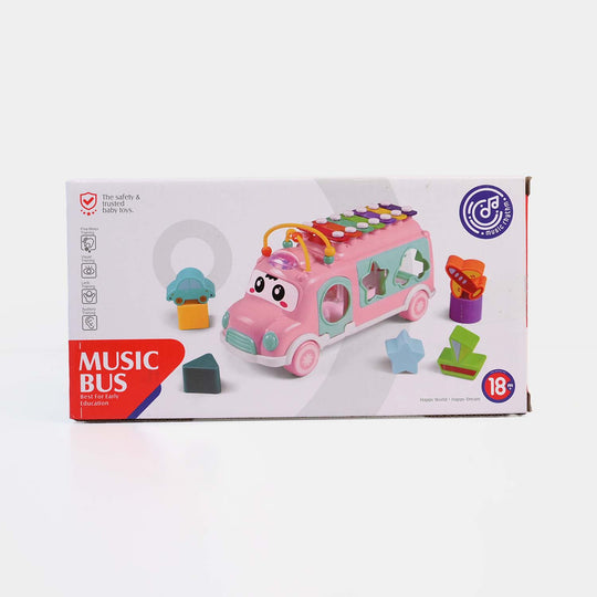 Musical Xylophone Bus with Sorting Shapes