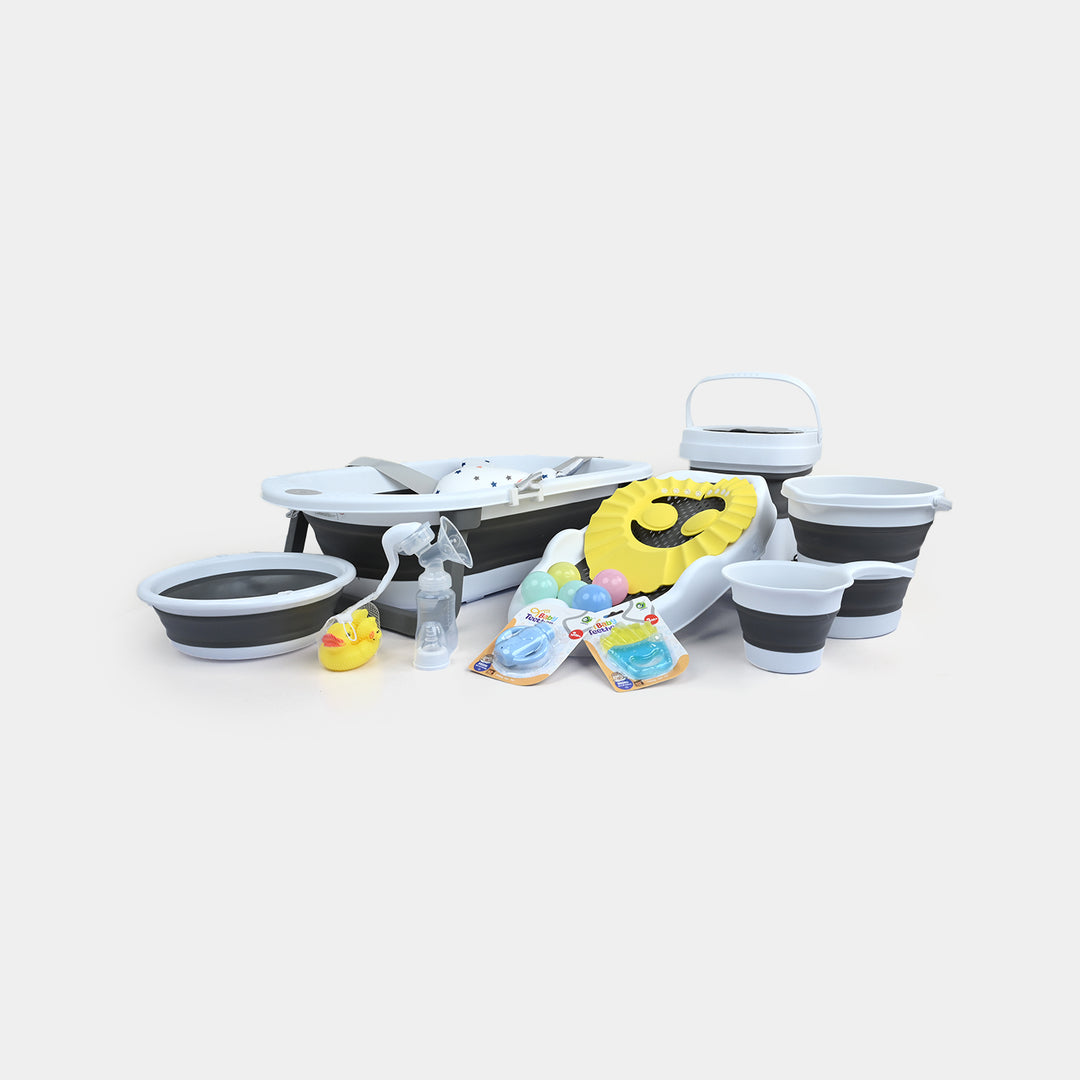 10-in-1 Smart Foldable Baby Bath Set