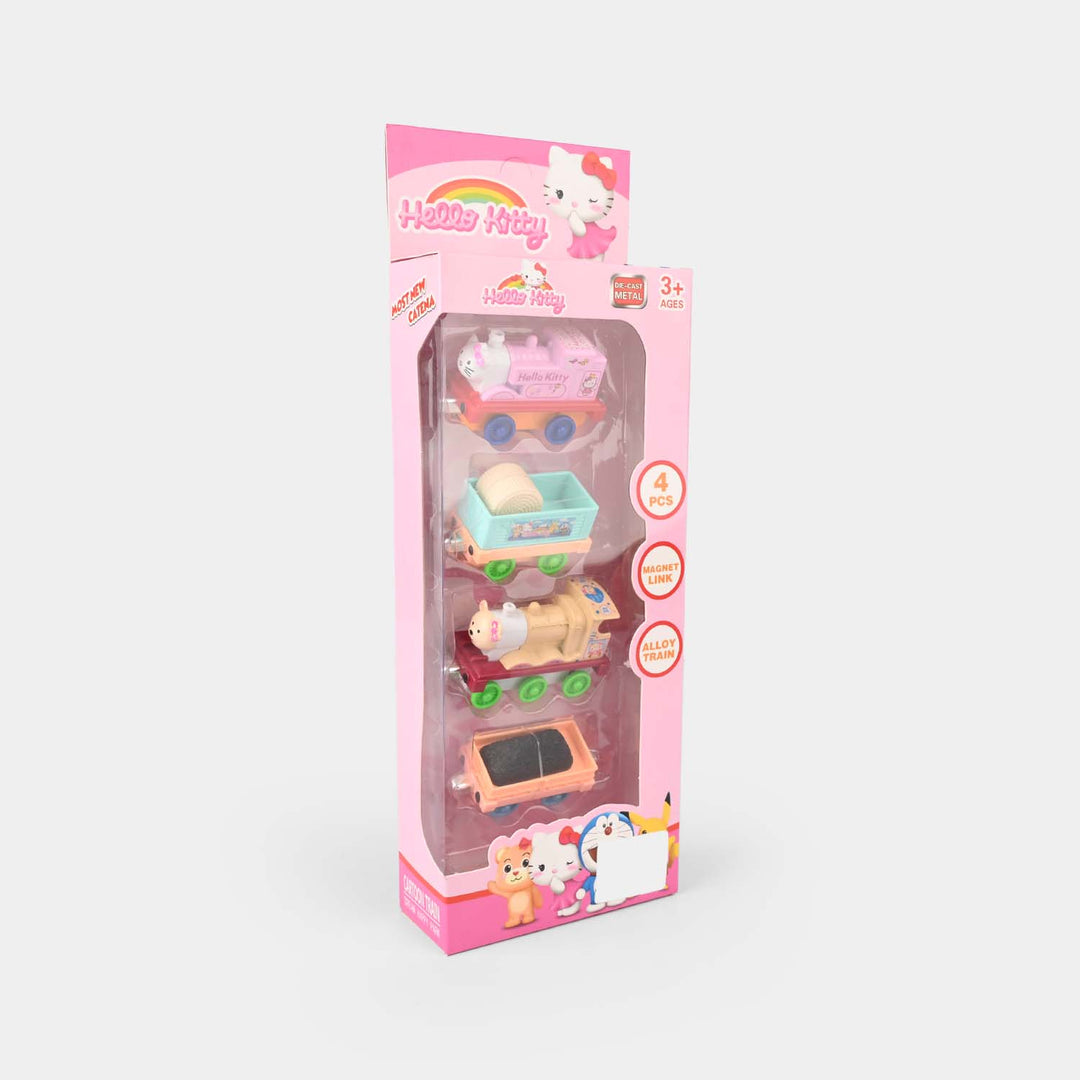 Alloy Pullback Magnetic Train for Kids