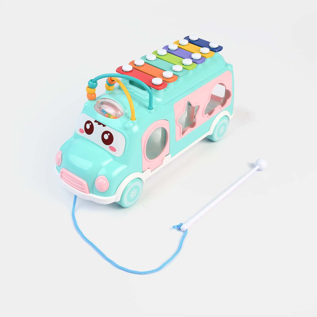 Musical Xylophone Bus with Sorting Shapes