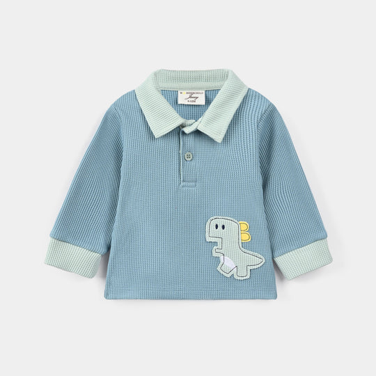 Infant Boys Thermal Knitted Suit 319 - 035- Blue.Green