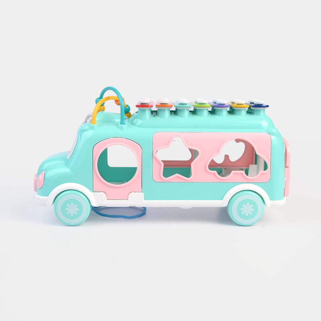 Musical Xylophone Bus with Sorting Shapes
