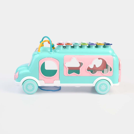 Musical Xylophone Bus with Sorting Shapes