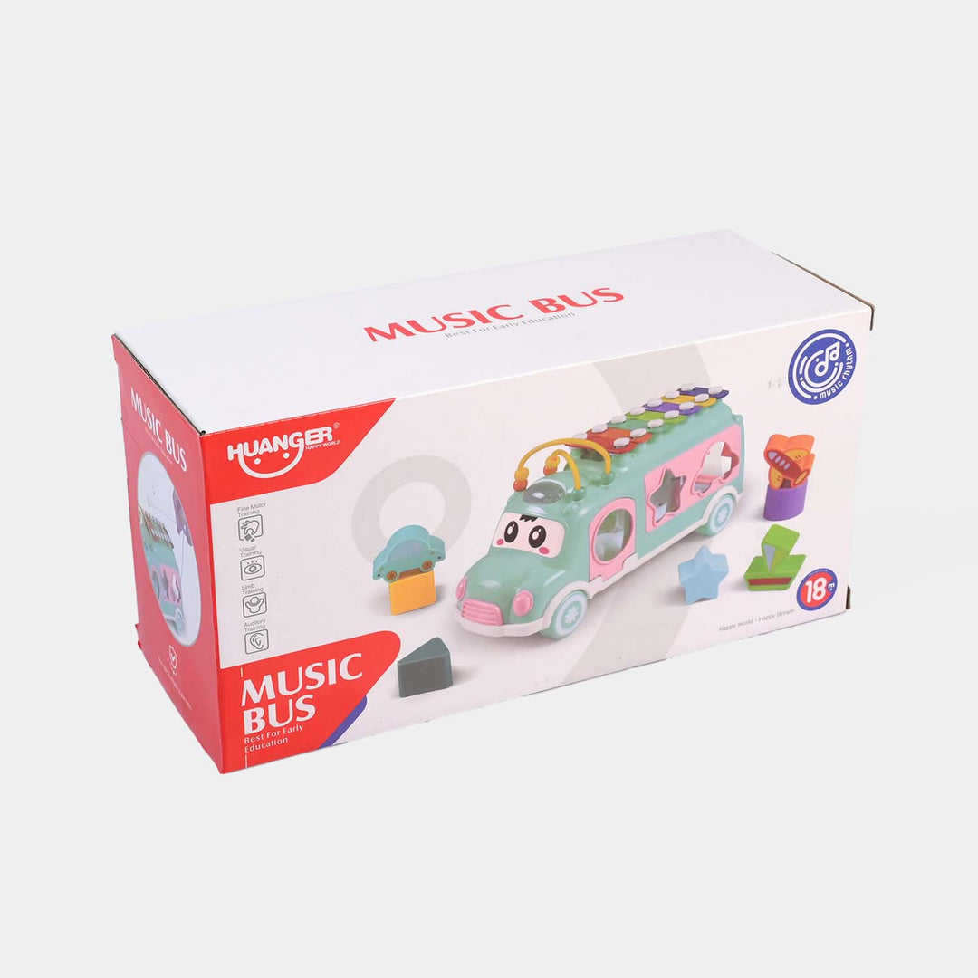 Musical Xylophone Bus with Sorting Shapes