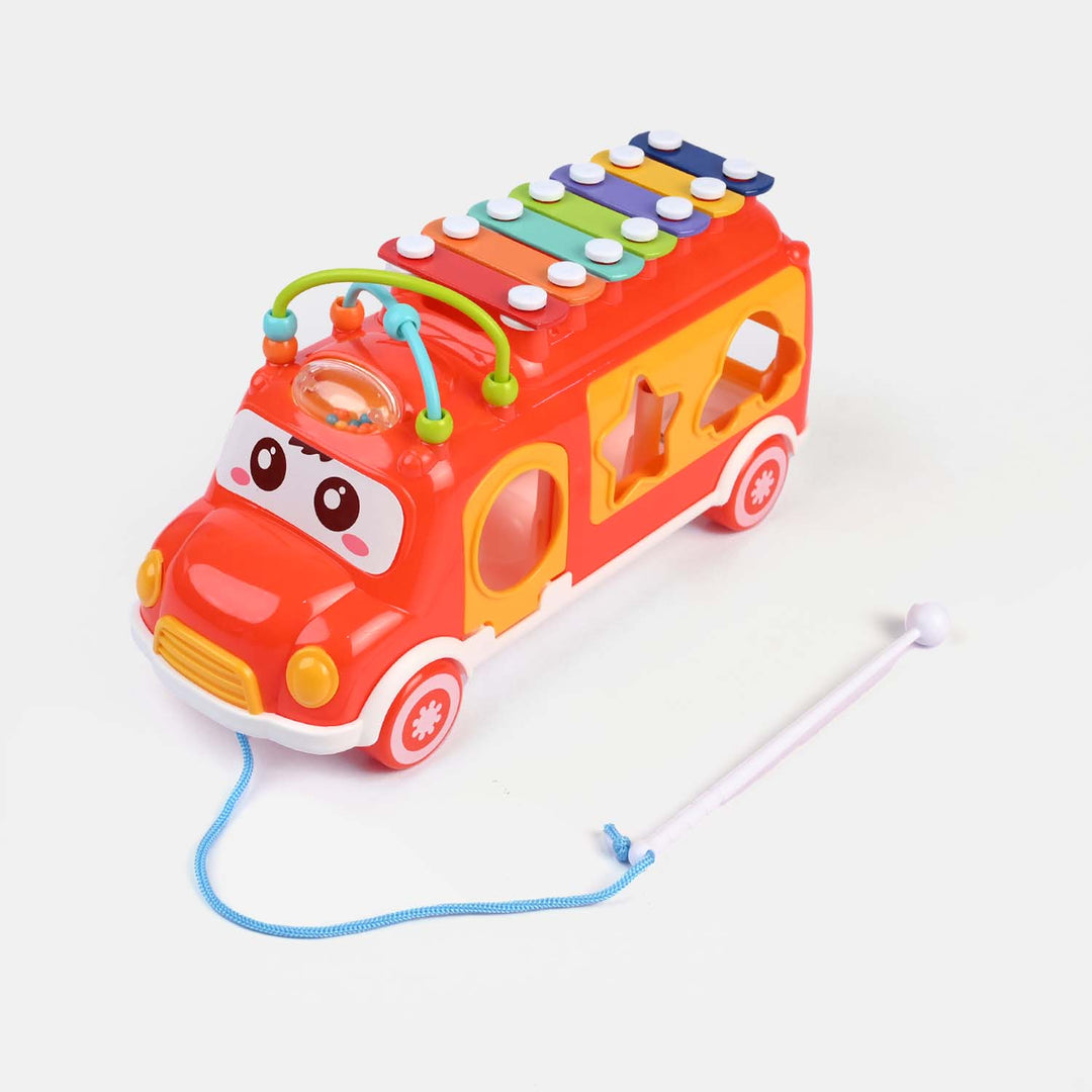 Musical Xylophone Bus with Sorting Shapes