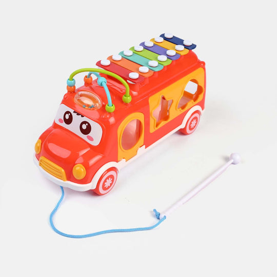 Musical Xylophone Bus with Sorting Shapes