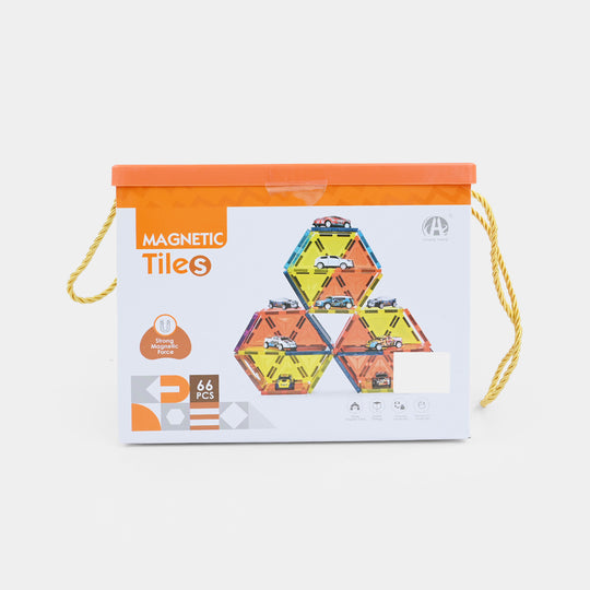 Kids Magnetic Tiles Construction Set