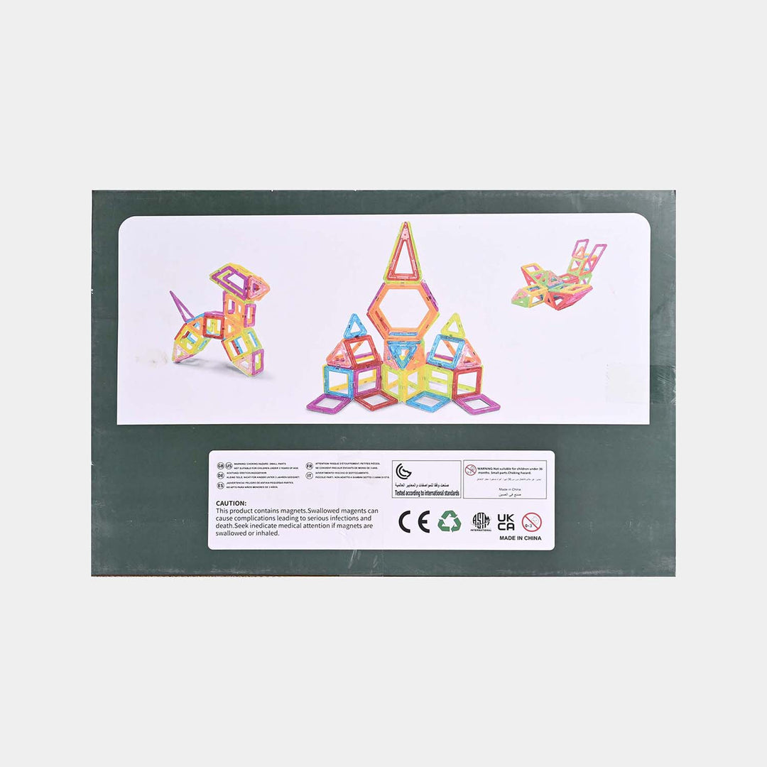 Mini Magical Magnet 66-Piece Magnetic Building Blocks Set