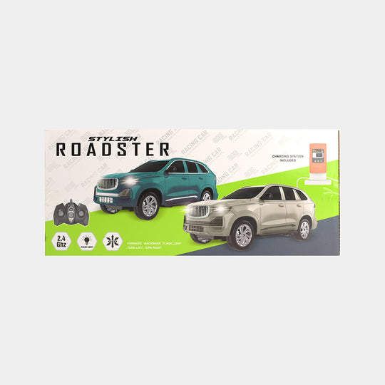Kids Remote Control SUV Toy Set with Charging Station