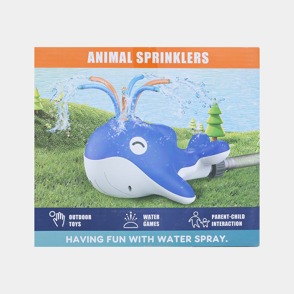 Kids Whale Water Spray Lawn Toy