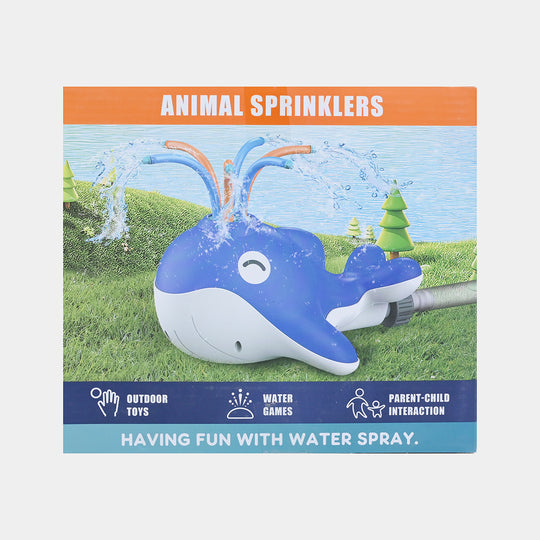 Kids Whale Water Spray Lawn Toy