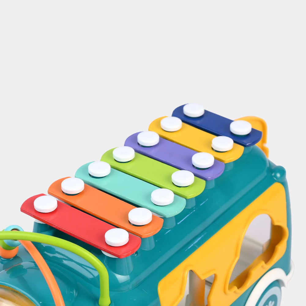 Musical Xylophone Bus with Sorting Shapes
