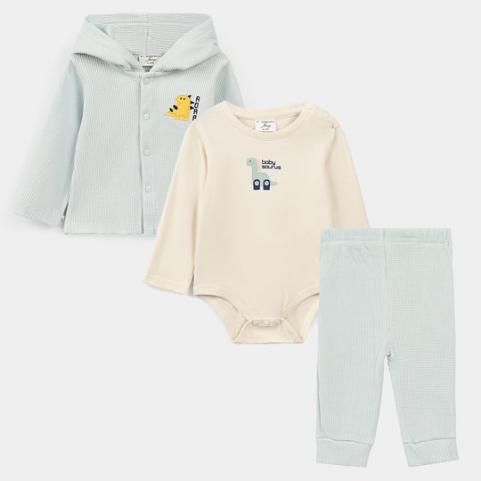 Infant Boys Thermal 3 - PC Gift Set 319 - 038- Green