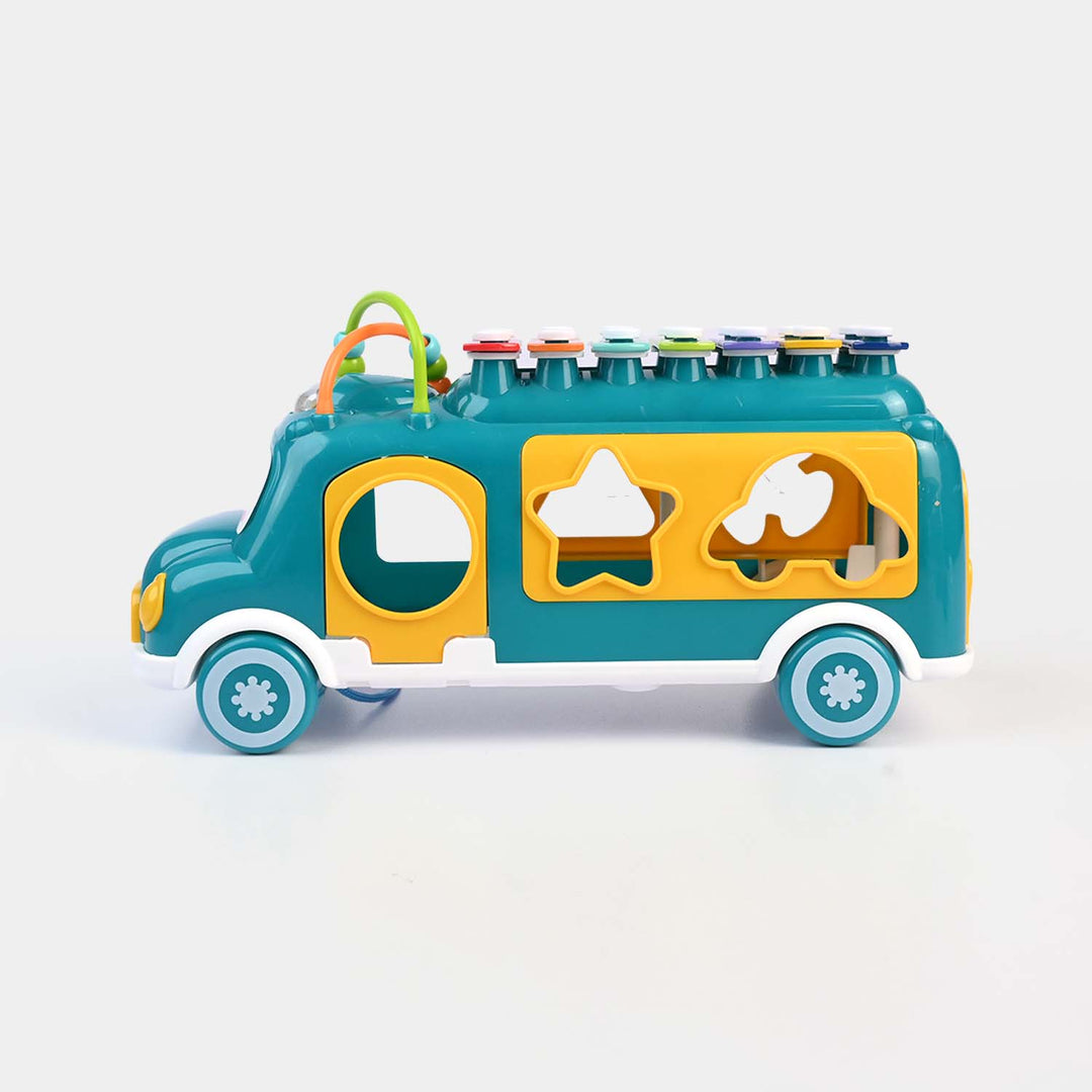 Musical Xylophone Bus with Sorting Shapes