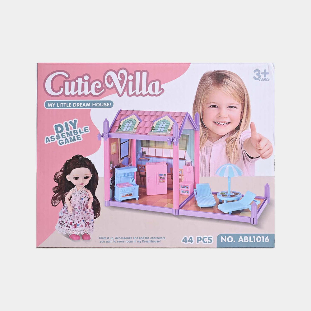 Cutie Villa My Little Dream House DIY Assemble Play Set