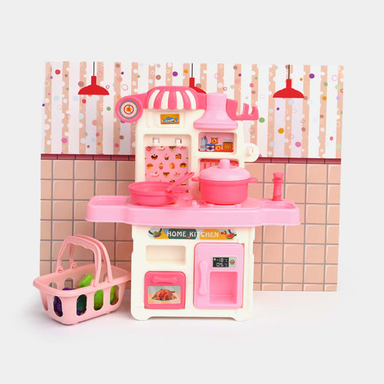 Mini Toy Kitchen Playset with Doll | Cook, Play & Imagine