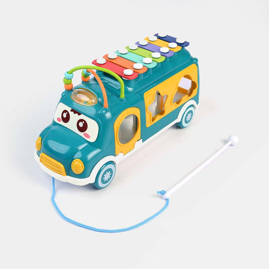 Musical Xylophone Bus with Sorting Shapes