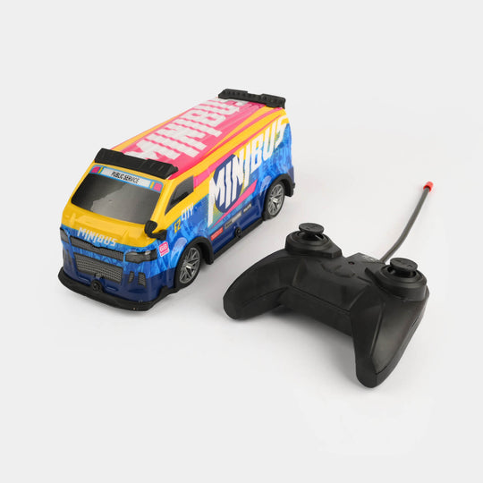 Remote Control Minibus Toy with LED Lights