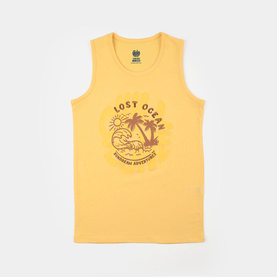 Boys Jersey/Terry Sando Chill Zone - Yellow/Gold