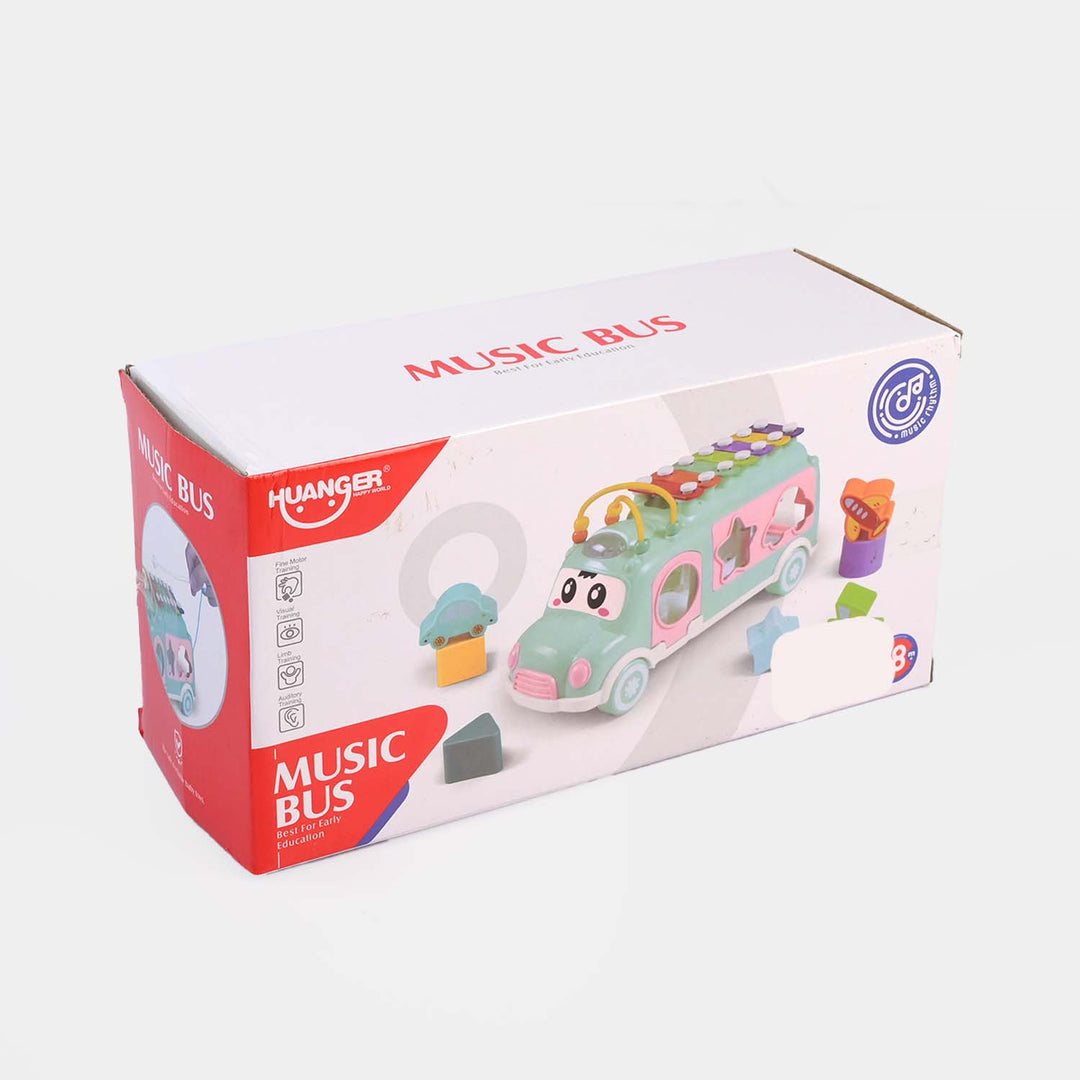 Musical Xylophone Bus with Sorting Shapes