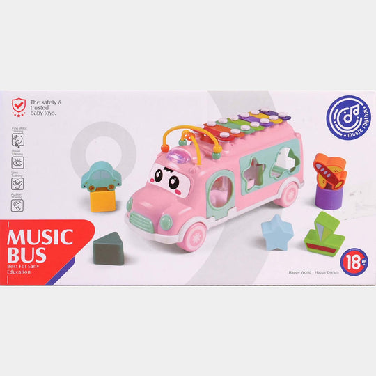 Musical Xylophone Bus with Sorting Shapes