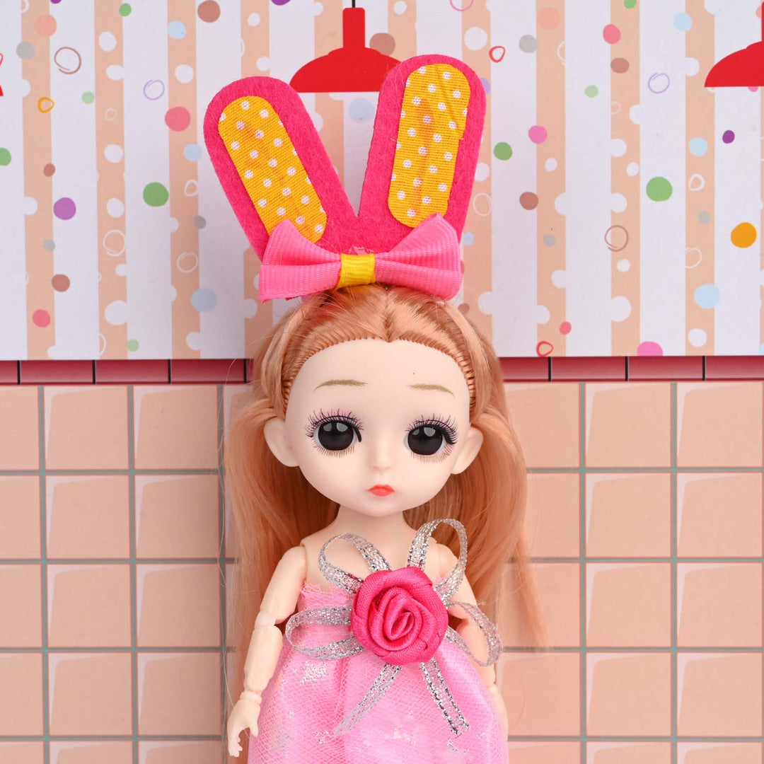 Mini Toy Kitchen Playset with Doll | Cook, Play & Imagine
