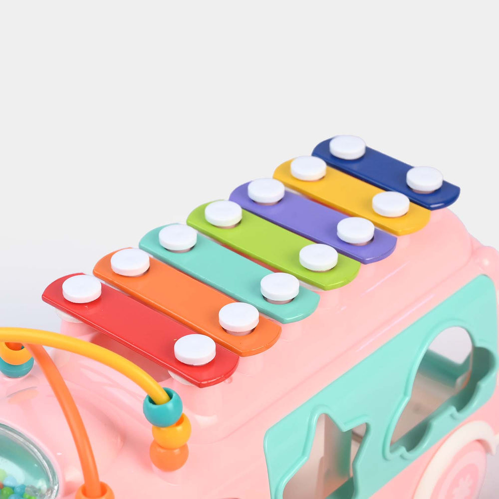 Musical Xylophone Bus with Sorting Shapes