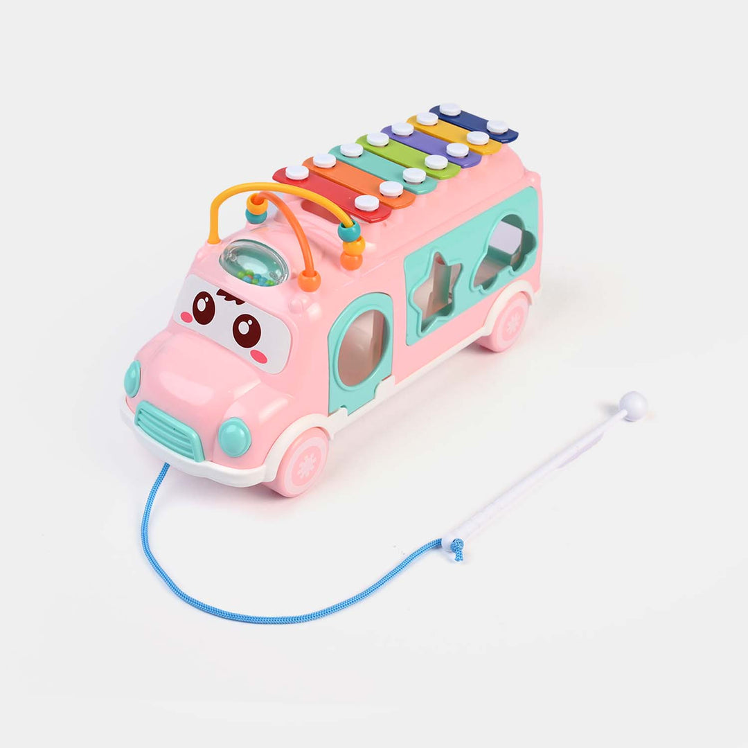 Musical Xylophone Bus with Sorting Shapes