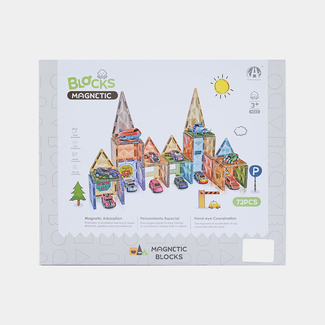 Kids Magnetic Blocks Building Set