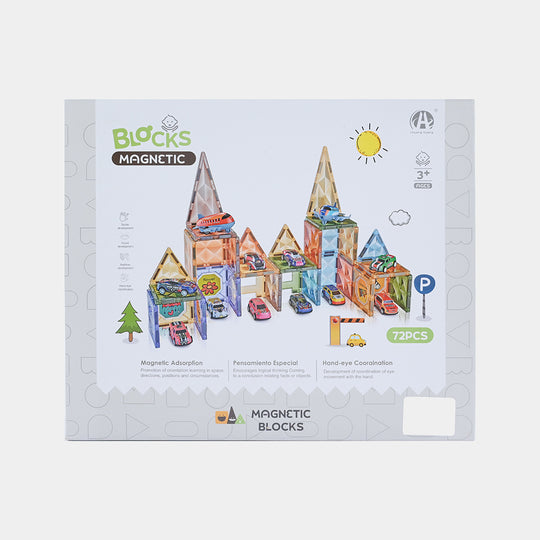 Kids Magnetic Blocks Building Set