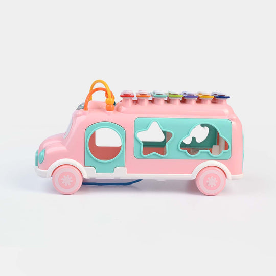 Musical Xylophone Bus with Sorting Shapes