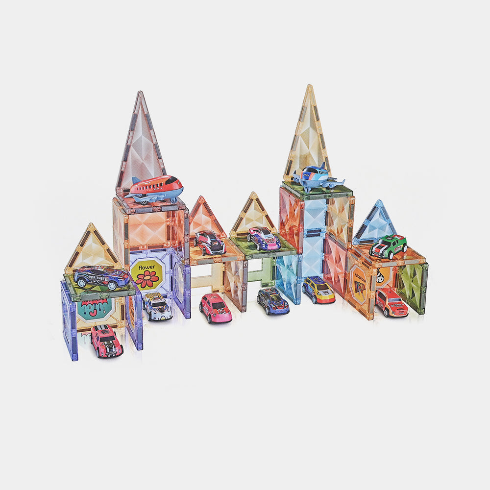 Kids Magnetic Blocks Building Set