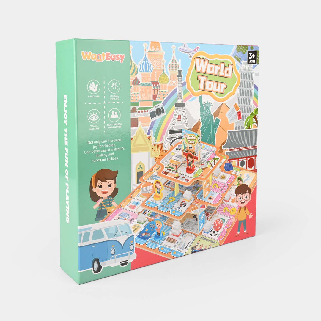 Kids World Tour Educational Board Game