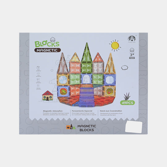 Magnetic Castle Building Blocks Set