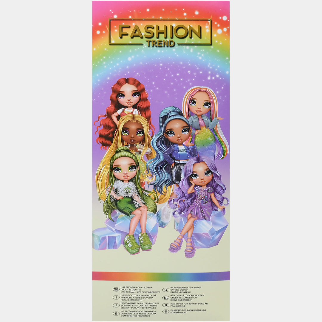 Fashion Doll Makeup Nail Polish With Light & Music