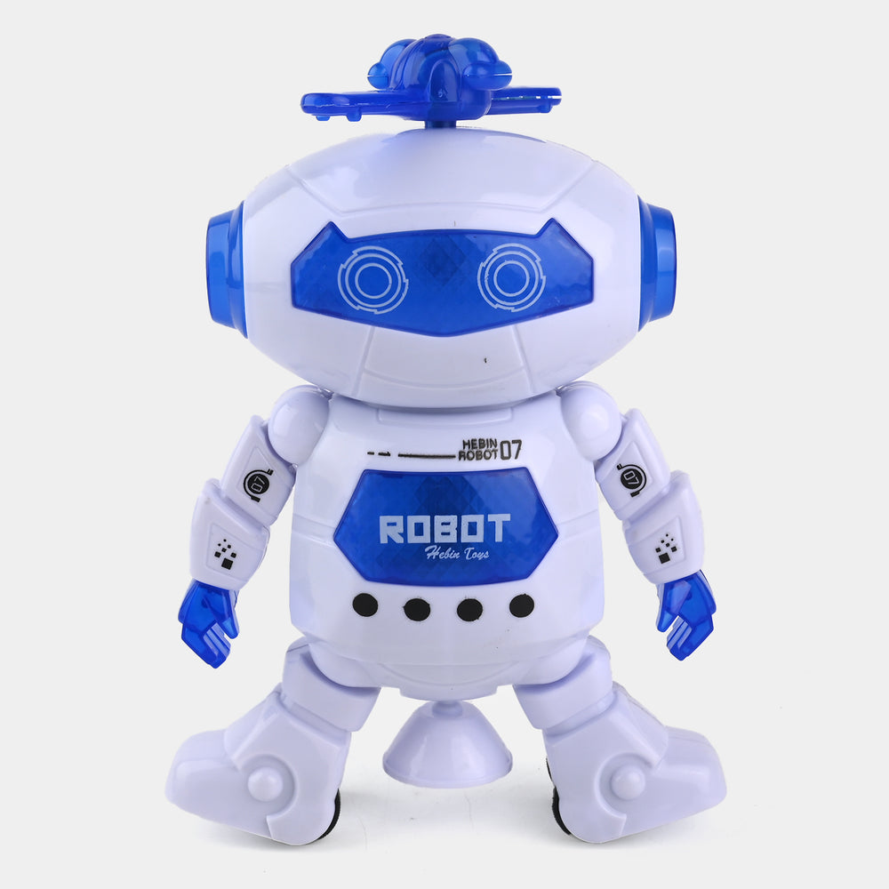 Dancing Robot with 3D Lights and Music Toy