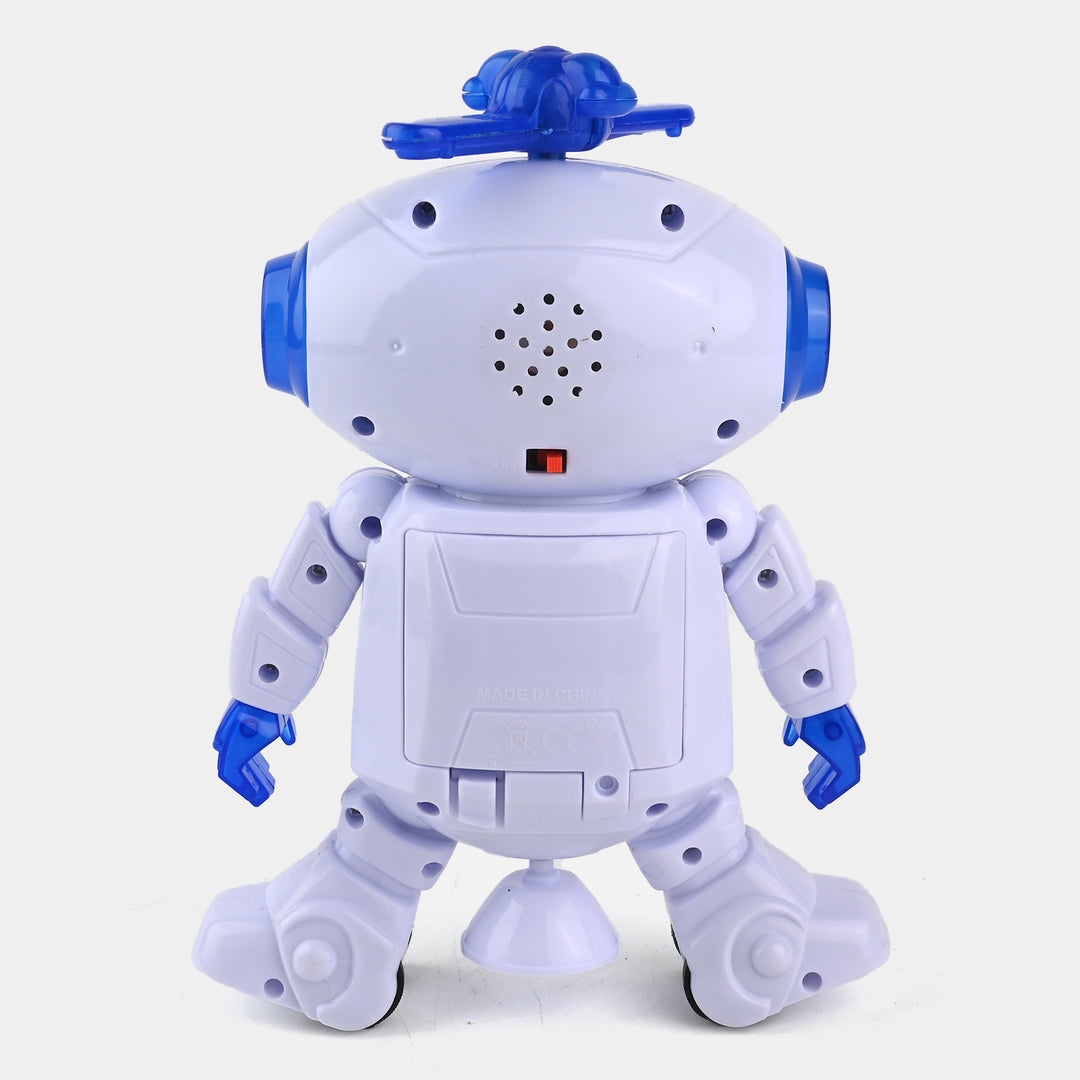 Dancing Robot with 3D Lights and Music Toy