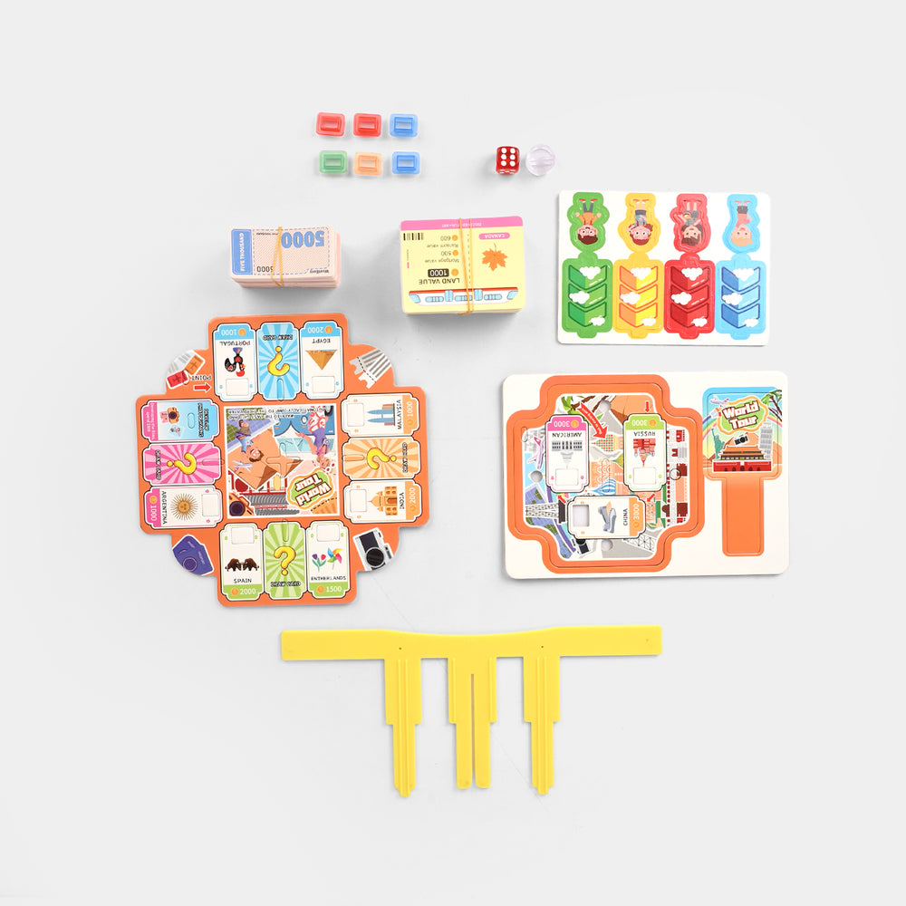 Kids World Tour Educational Board Game