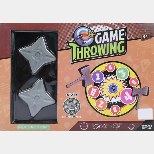 Kids Hook and Loop Target Throwing Play Set