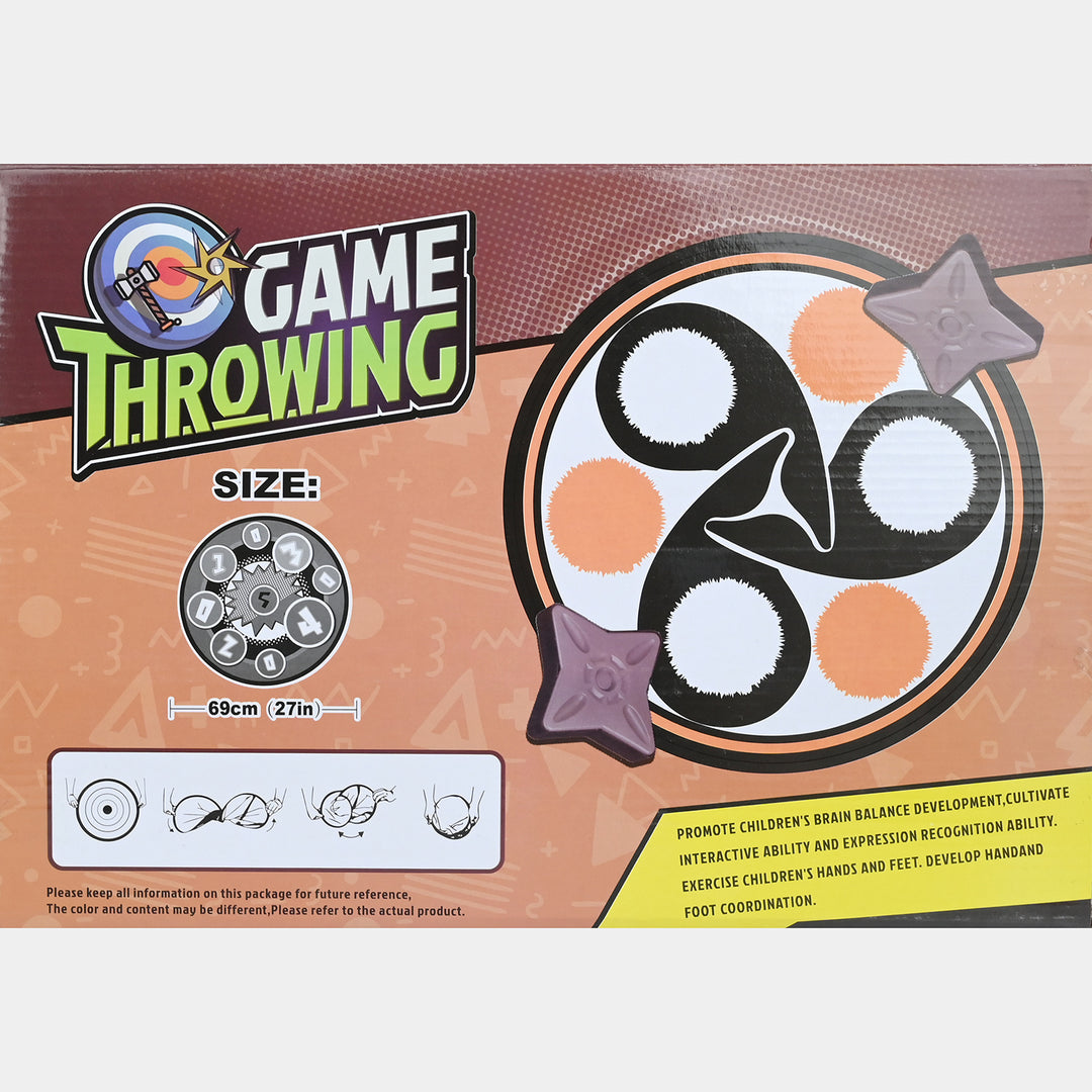 Kids Hook and Loop Target Throwing Play Set