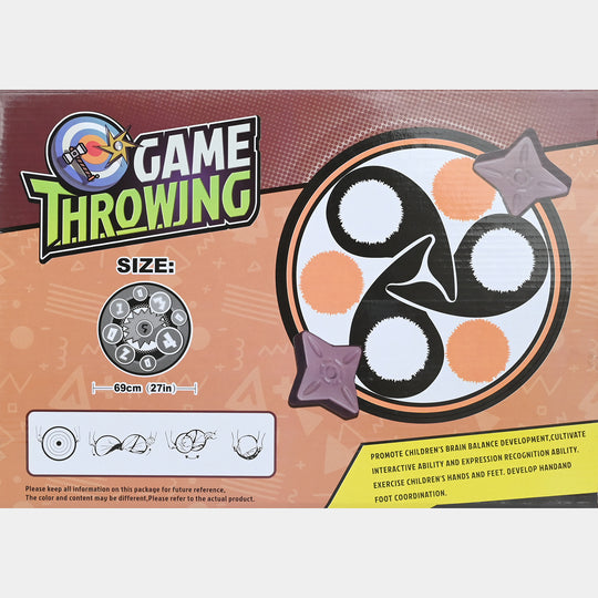 Kids Hook and Loop Target Throwing Play Set
