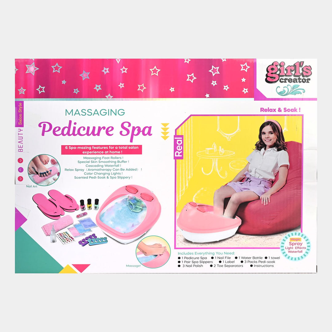 Girls Foot Spa and Pedicure Kit