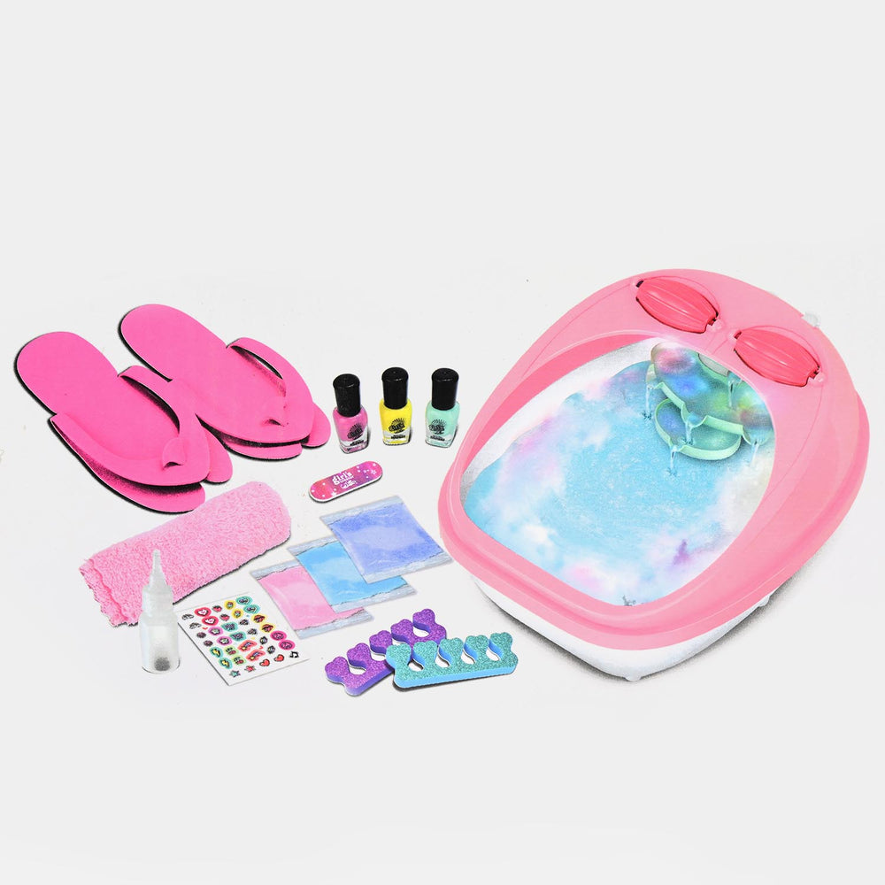 Girls Foot Spa and Pedicure Kit