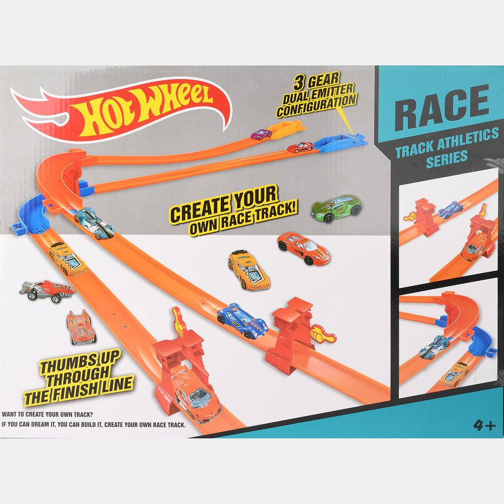 Hot Wheel Track Set with Cars for Kids