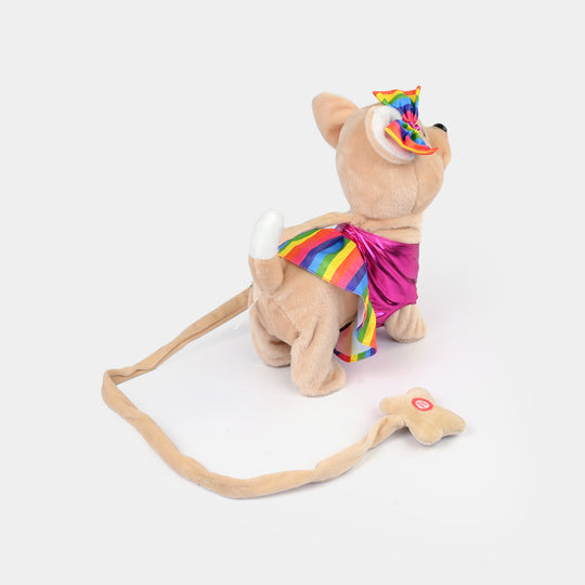 Electronic Walking & Sound Plush Toy