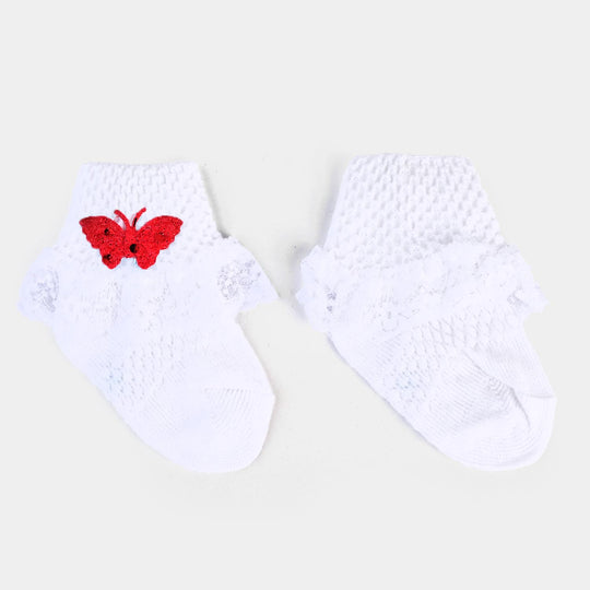 Baby Lace Frill Socks | 4M+